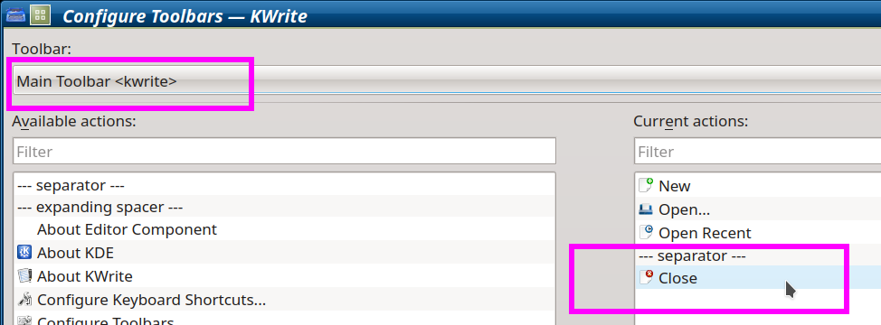 Click image for larger version  Name:	KWrite_KWrite_toolbar.png Views:	0 Size:	58.8 KB ID:	659116